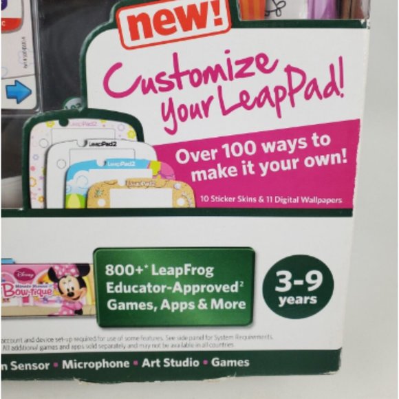 Leapfrog Leappad2 Explorer Custom Edition Learning Tablet - 5" - 4GB Purple NWT! - Picture 8 of 13